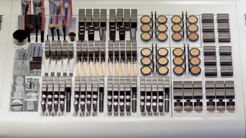 Getty Images Cosmetics counter