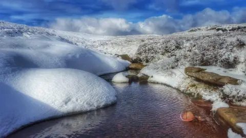 Alison Lucas Snow in the Brecon Beacons