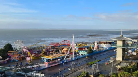 Stuart Woodward/BBC Adventure Island in Southend
