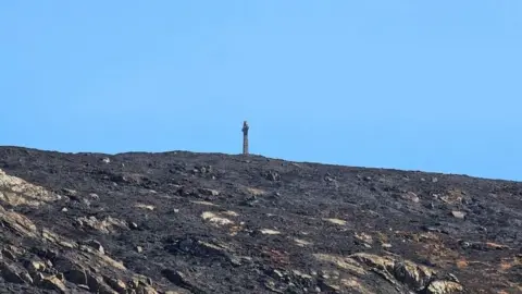 Cromarty CRU Wildfire aftermath