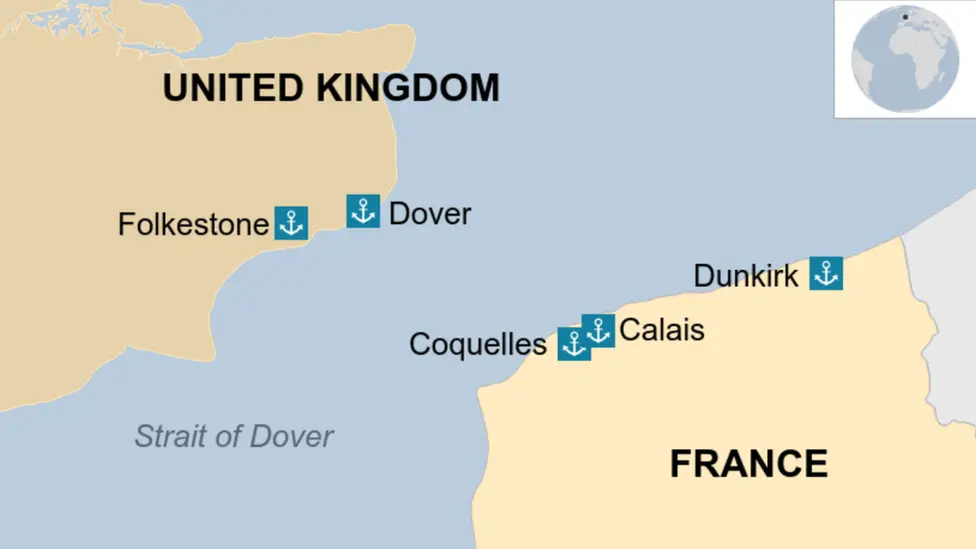 Medicine flows to UK from EU through Strait of Dover ports