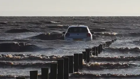 Burnham-on-Sea.com Brean Down rescue