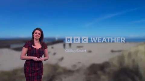 Gillian Smart presents Scotland's weather.