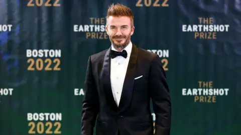 Reuters David Beckham attends the second annual Earthshot Prize Awards at the MGM Music Hall at Fenway, in Boston, Massachusetts, U.S