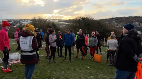 Bevendean Down Parkrun event