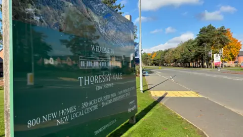 The Thoresby Vale housing development