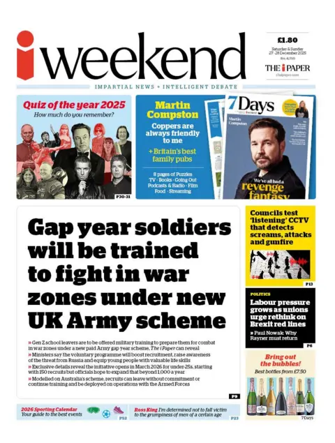  "Gap year soldiers will be trained to fight in war zones under new UK Army scheme". 