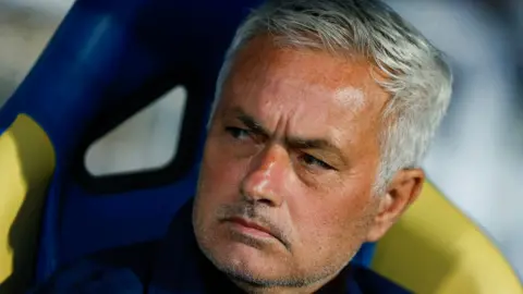 Benfica manager Jose Mourinho