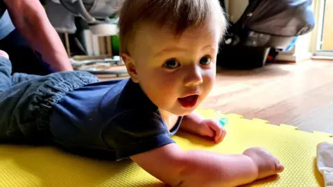 Family handout Oliver Steeper 