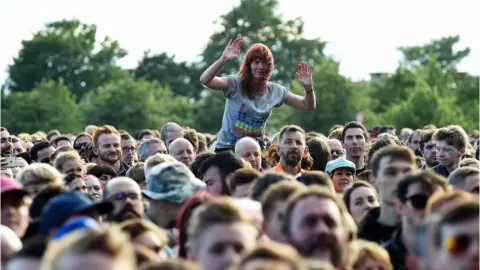 AFP/Getty Images More than 35,000 people are attending the three-day event