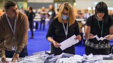 Getty Images votes being counted