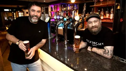 Kings Arms Gareth Kelly and Mikey Lennon, owners of the Kings Arms in Fenwick