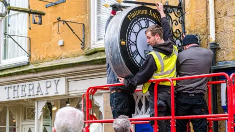 Deborah Johnson Photography Ilminster clock