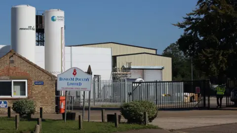 Banham Poultry entrance