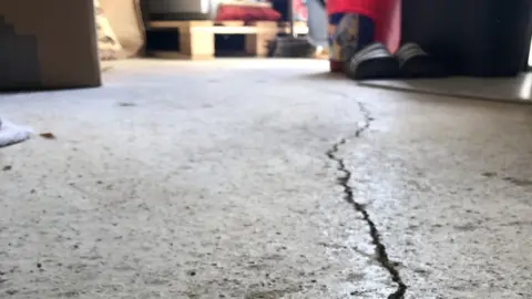 Joe Tompkinson Crack in floor