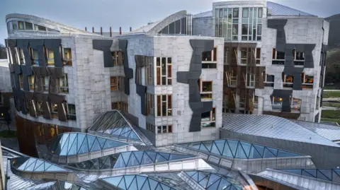 The Scottish Parliament building