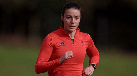 Jess Varley running