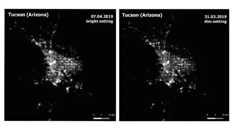 Christopher Kyba Tucson artificial light from Space