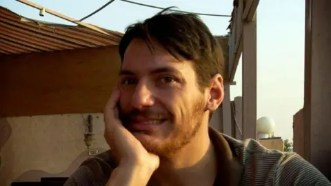 Picture shows Austin Tice in Egypt circa 2012 (exact date not known)