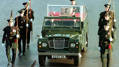 The stone being transported