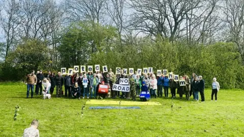 BBC Darlington protest
