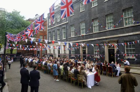 PA Media Downing Street lunch