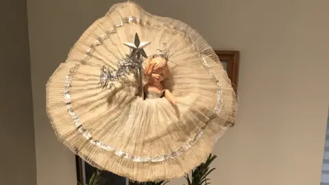 Jane Andrews A 95-year-old fairy on a Christmas tree