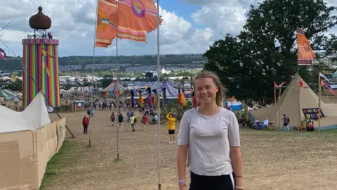 Greta Thunberg makes surprise appearance at Glastonbury festival