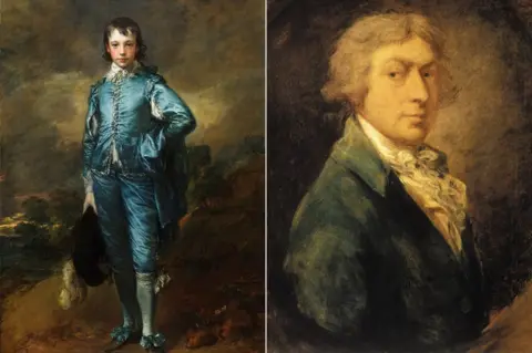 National Gallery/Getty The Blue Boy and its artist Thomas Gainsborough