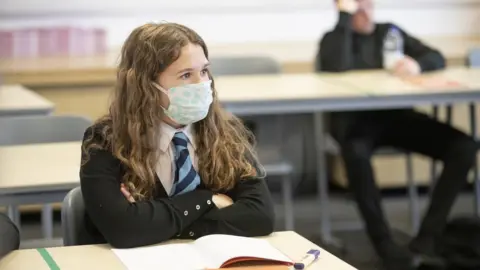 PA Media Pupil in a classroom