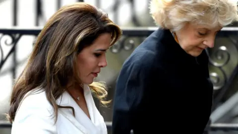 Getty Images Princess Haya and Fiona Shackleton