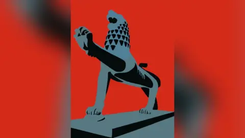 Ken Hurst Lion print