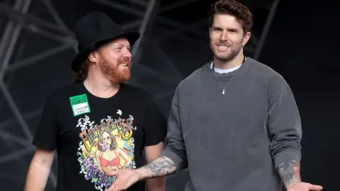 PA Media Keith Lemon and Joel Dommett