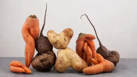 Getty Images Wonky vegetables