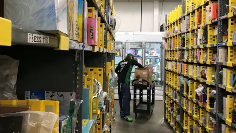 Reuters Amazon warehouse in San Francisco