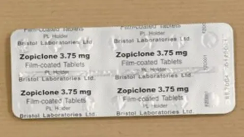 Lancashire Police Packet of zopiclone