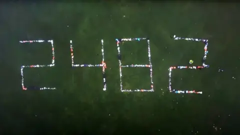 Dode Allen Rubbish bags on ground