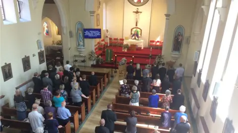 Zofija Kaczan's funeral