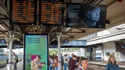 Getty Images Train station