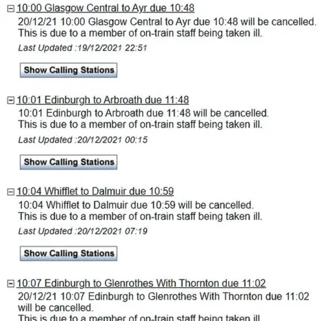 ScotRail ScotRail journey check