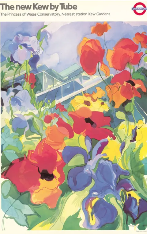 London Transport Museum/Jennie Tuffs Kew Gardens poster