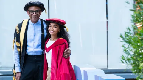 Matt Fowler Photography Pinnock co-founded The Black Fund with her husband Andre Gray, sister Sairah and TV presenter and BNU chancellor since May, Jay Blades MBE