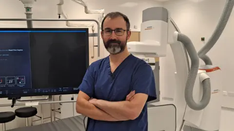 North Cumbria Integrated Care NHS Trust Justin Barclay at the new facilities