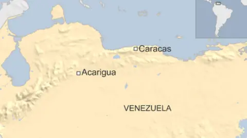 BBC Map of Venezuela