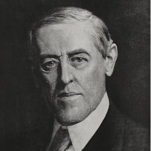 Getty Images US President Woodrow Wilson