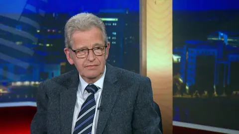 BBC Wallace Thompson in The View studio