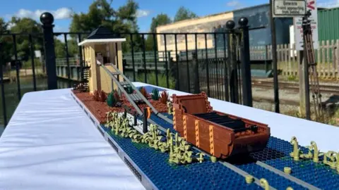 Celebrity priest praises Lego Wicksteed Park water chute model