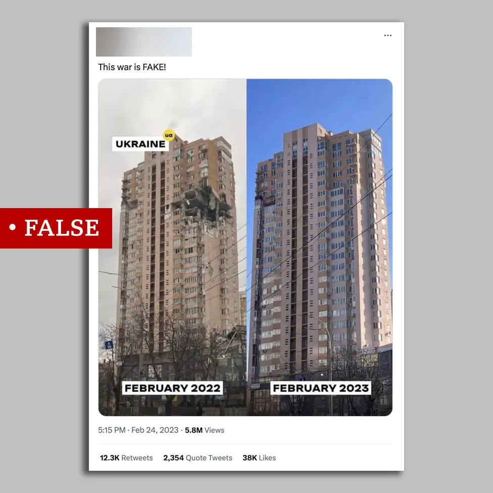 Ukraine War Viral Conspiracy Theories Falsely Claim The War Is Fake Ukraine War Viral Conspiracy Theories Falsely Claim The War Is Fake