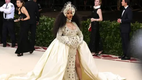 Getty Images Cardi B was at the Met Gala earlier this month