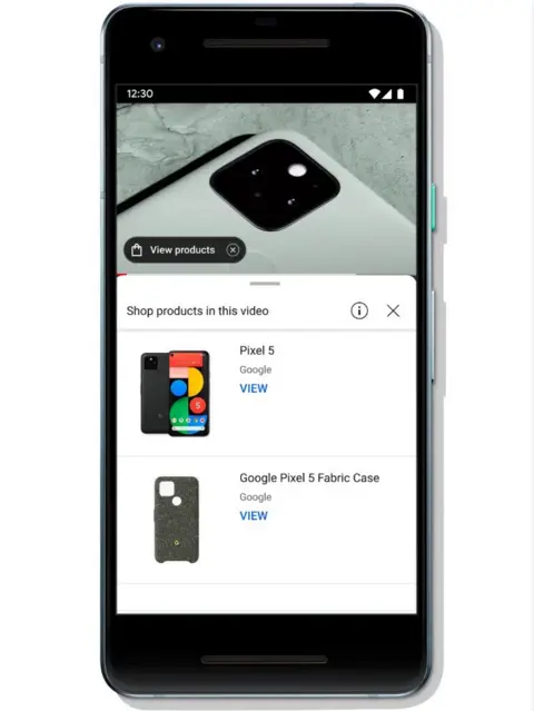 YouTube An image of what the feature could look like from a YouTube blog post this year